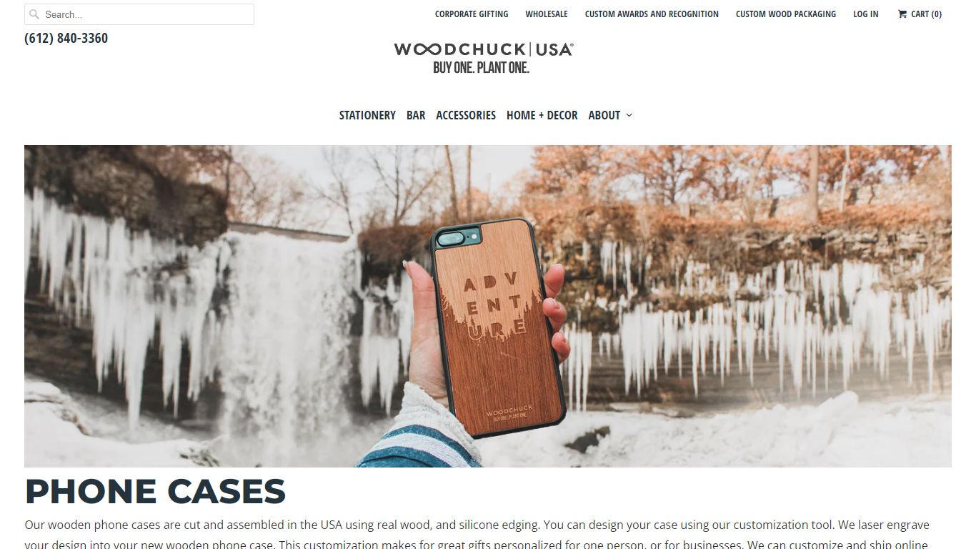 Phone Cases - Woodchuck USA